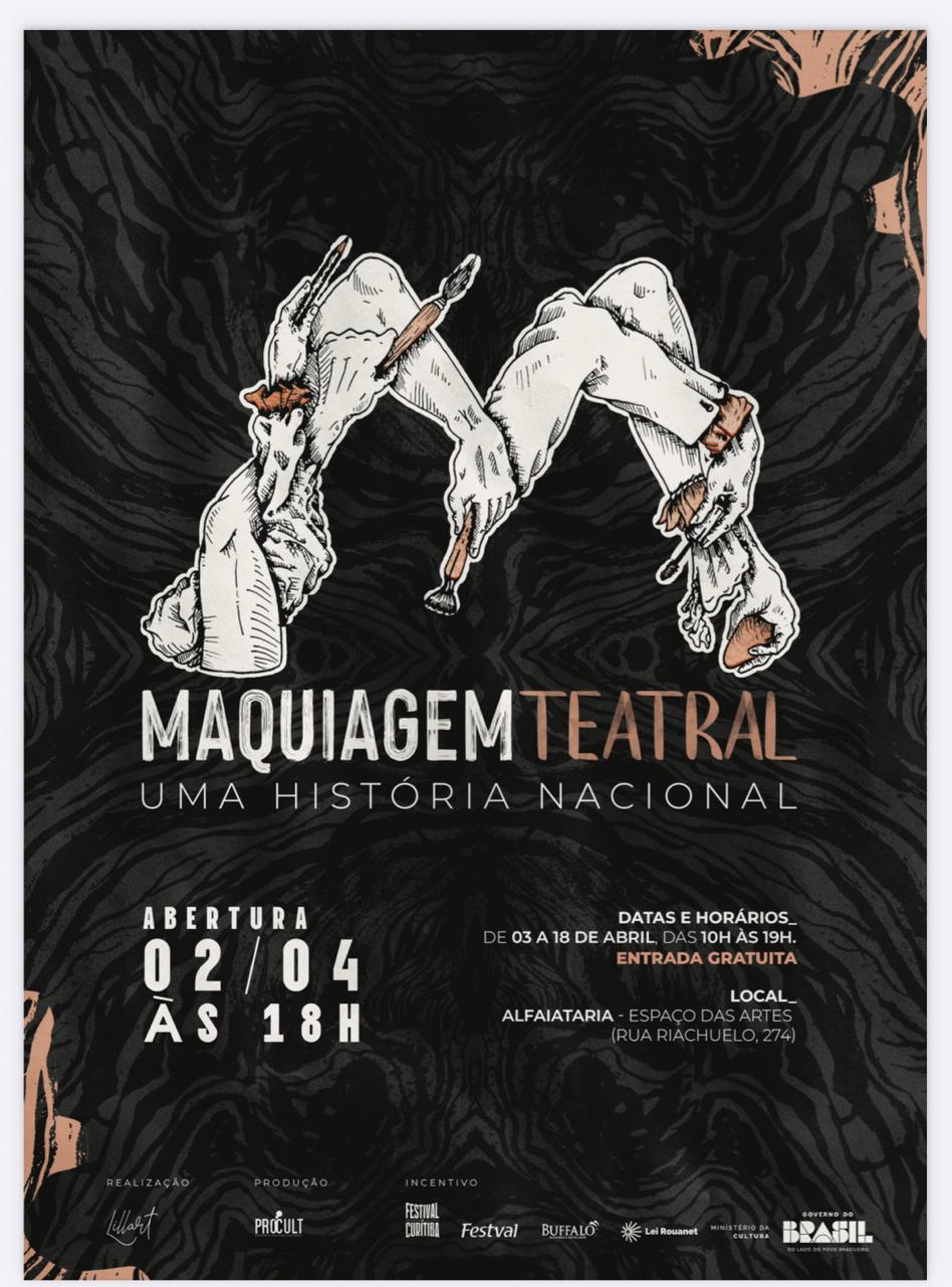 Dos bastidores ao palco: exposição revisita a história da maquiagem teatral no Brasil