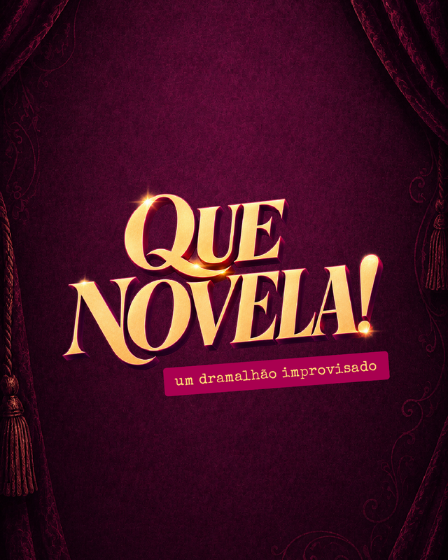 “Que Novela! Um Dramalhão Improvisado” leva o público para dentro de uma novela criada ao vivo em Curitiba