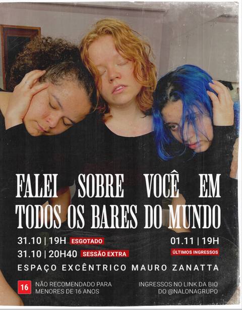 Falei sobre você em todos os bares do mundo